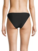 Peri Ring-Embellished Bikini Bottom