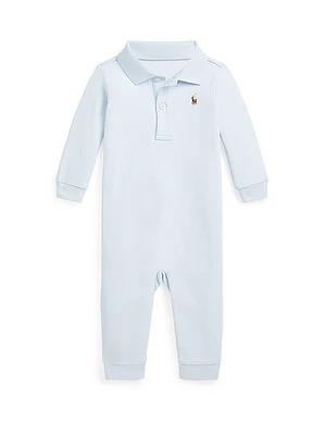 Baby Boy's Polo Coveralls