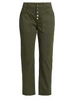 Arya Cargo Straight-Leg Pants