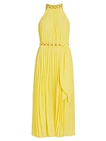 Sunray Pleated Dress