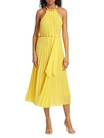 Sunray Pleated Dress