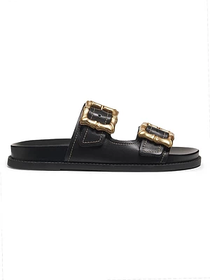 Enola Sporty Leather Sandals