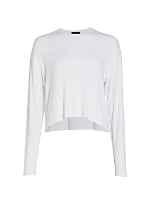 Boxy Modal Long-Sleeve Tee