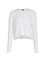 Boxy Modal Long-Sleeve Tee