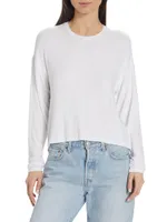 Boxy Modal Long-Sleeve Tee