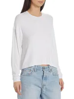 Boxy Modal Long-Sleeve Tee