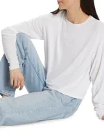 Boxy Modal Long-Sleeve Tee