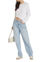 Boxy Modal Long-Sleeve Tee