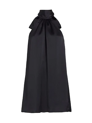 Sam High-Neck Minidress