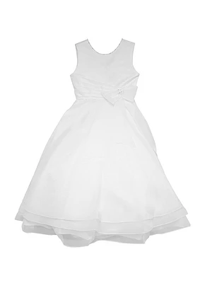Little Girl's & Communion Organza A-Line Dress