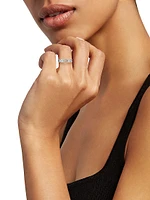 Icon 18K White Gold Star Ring