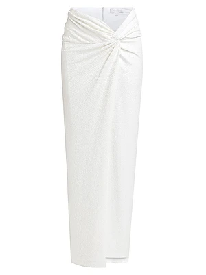 Pareo Sequined Maxi Skirt