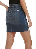Bloom Denim Pencil Skirt