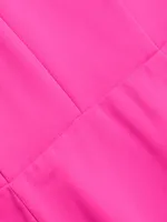 Cherri Crepe Plunging Sweetheart Gown