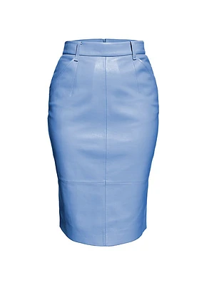 Becca Recycled Leather Skirt