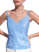 Becca Recycled Leather Tank Top
