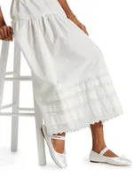 Sebastiane Tiered Cotton Maxi Skirt