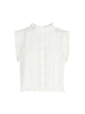 Hallie Lace Crop Top