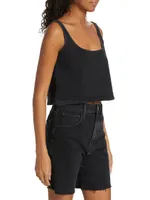 Ms. Harlow Denim Tank