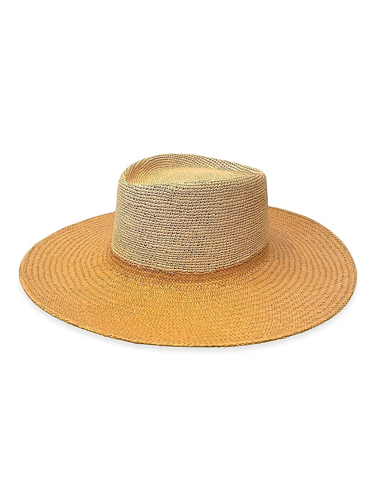 Anemone Straw Panama Hat