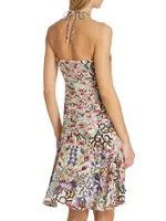Humahuaca Uriel Silk Minidress