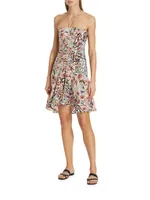Humahuaca Uriel Silk Minidress