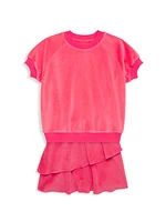 Little Girl's & Girl's Remi Double Ruffle Skirt