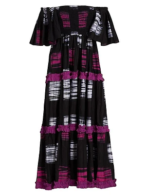 Lanre Off-The-Shoulder Maxi Dress