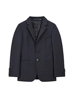 Little Boy's & Wool Single-Breasted Blazer
