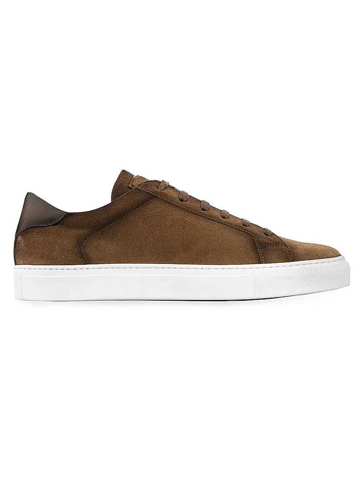 Derrick Suede Low-Top Sneakers