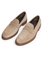 Brady Suede Penny Loafers