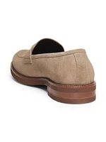 Brady Suede Penny Loafers