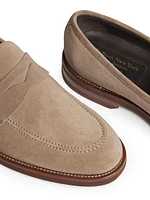 Brady Suede Penny Loafers