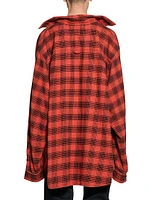 Oversized Trompe L'oeil Shirt