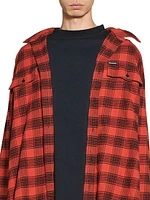 Oversized Trompe L'oeil Shirt