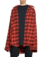 Oversized Trompe L'oeil Shirt