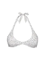 Dentelles Halter Bikini Top