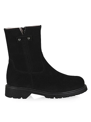 Hunter 38MM Suede Side-Zip Boots