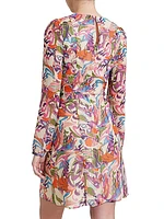Darya Printed Belted Dress
