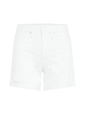 Devon High-Waisted Denim Shorts