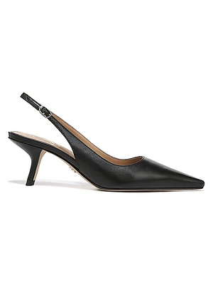 Bianka Leather Slingback Pumps