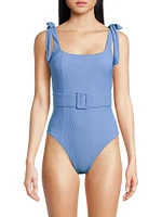 Sydney Ribbed One-Piece Swimsuit
