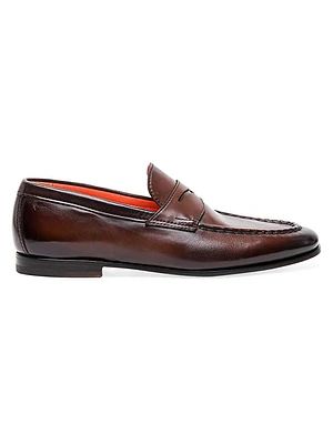 Leather Penny Loafers