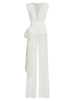 Lilly Sleeveless Lace Jumpsuit