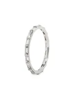 Eternity Bands 14K Gold & 0.78 TCW Lab-Grown Diamond Baguette Bar Band
