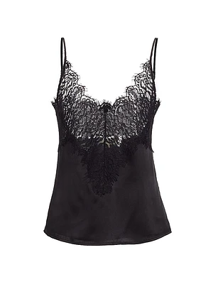 Priya Silk & Lace Tank