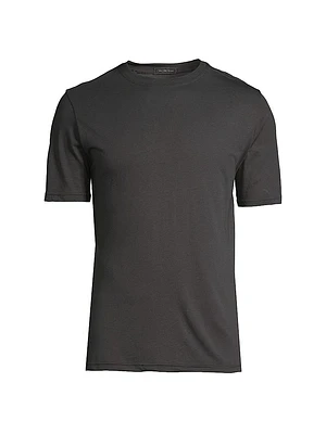 COLLECTION Cotton-Blend Crewneck T-Shirt