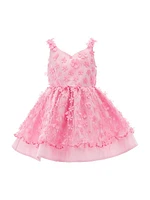 Baby Girl's,Little Girl's & Girl's Pink Ravine Floral Dress