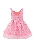 Baby Girl's,Little Girl's & Girl's Pink Ravine Floral Dress