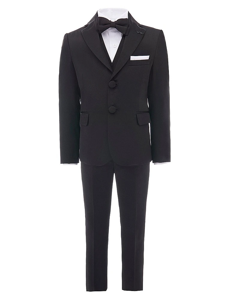 Baby Boy's, Little Boy's & Peak Lapel Tuxedo